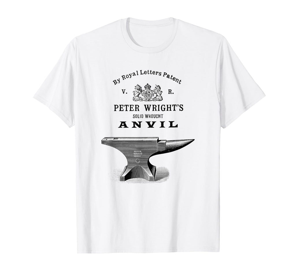 Peter Wright Anvil Blacksmithing T-Shirt - Novelty Apparel Men Women - T-Shirt, Sweatshirt, Hoodie
