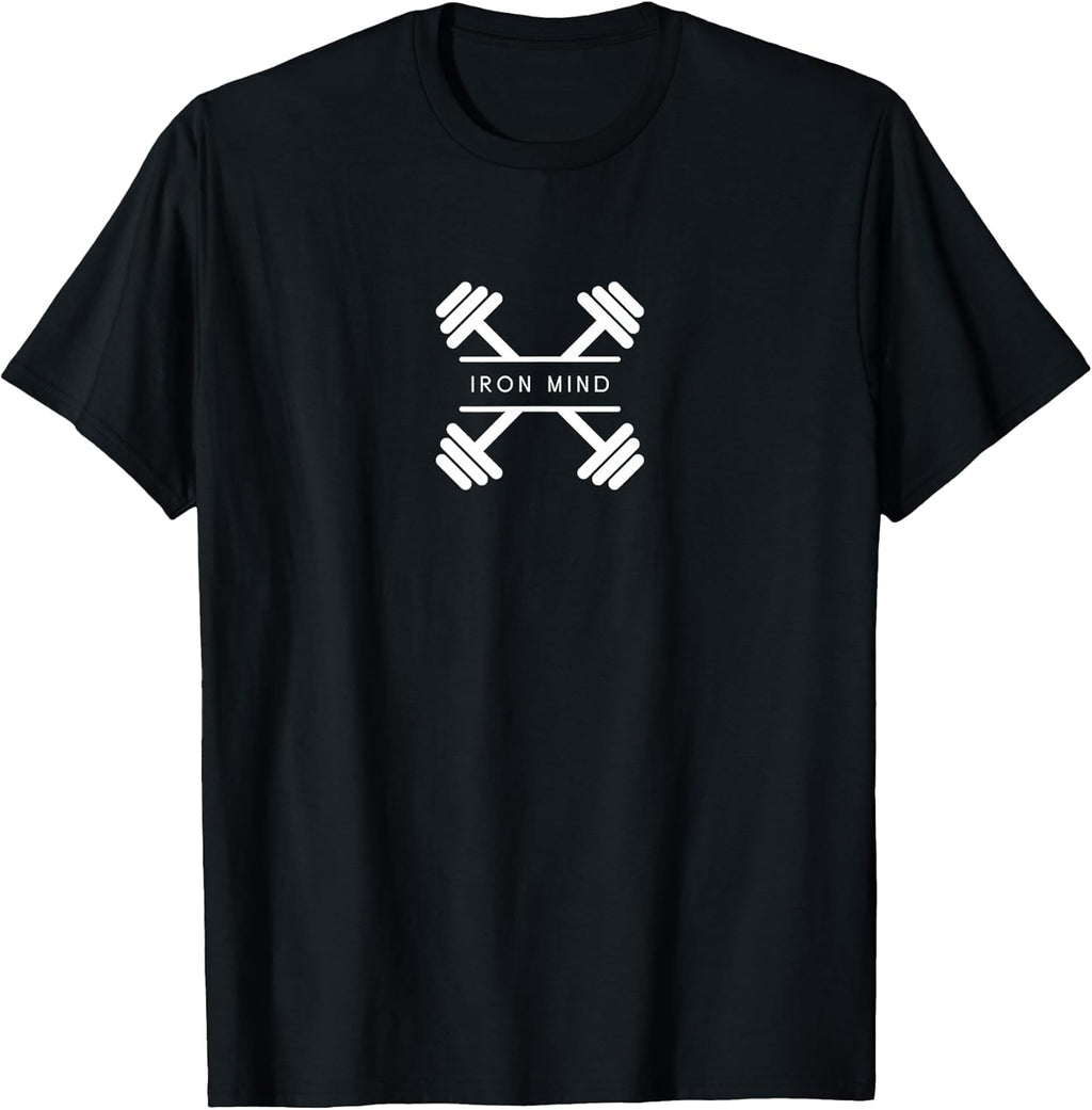 Iron Mind Minimalist Weightlifting Gym Workout - Adult & Kids T-Shirts, Sweatshirts & Hoodies apparel design preview 1