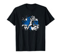 Finland Football Finnish Soccer T-Shirt - Custom Art Print Men Women - T-Shirt, Sweatshirt, Hoodie