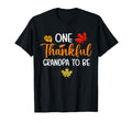 One Thankful Grandpa To Be Fall T-Shirt - Trendy Graphic Men Women - T-Shirt, Sweatshirt, Hoodie