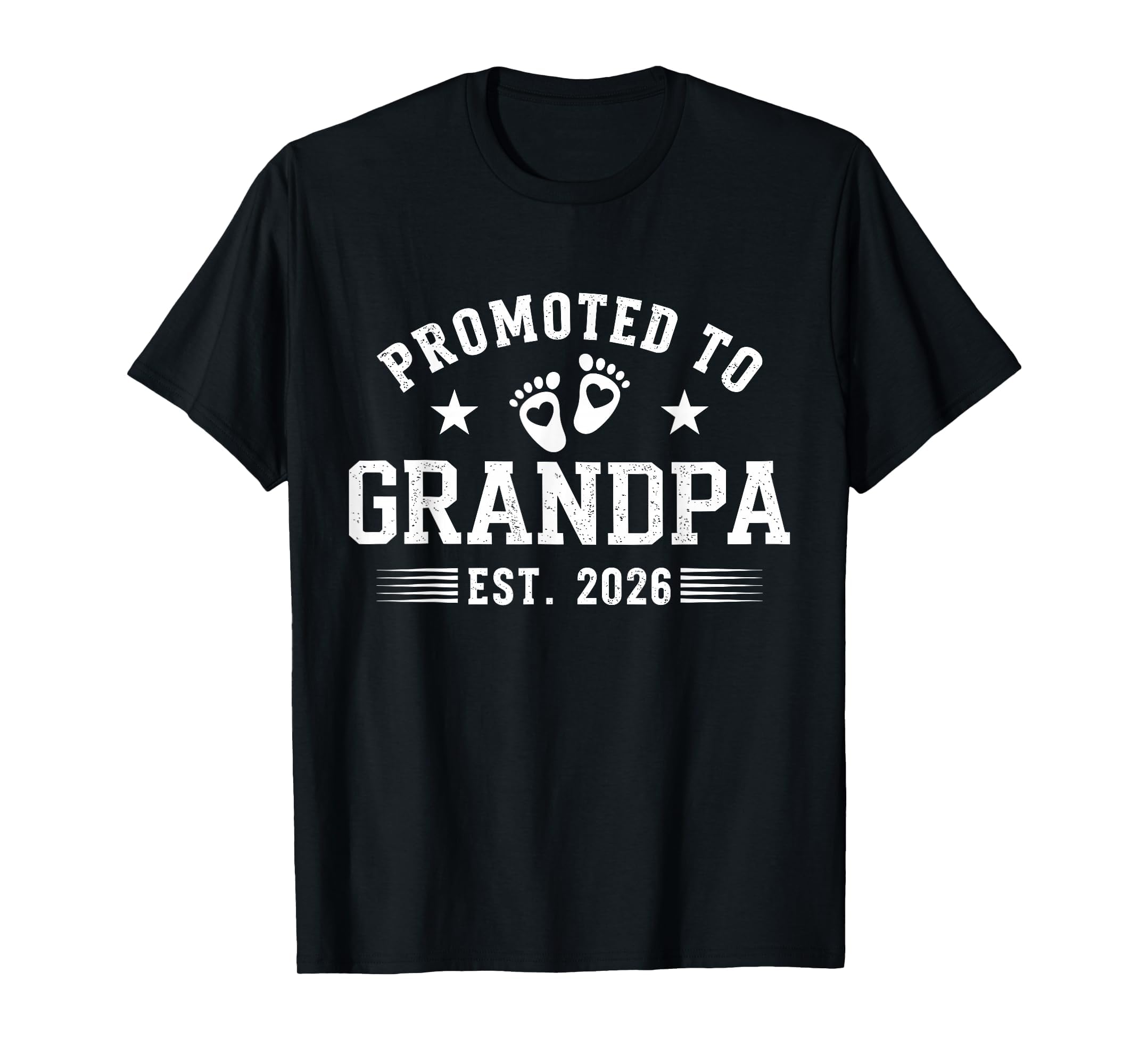 Promoted To Grandpa 2026 T-Shirt - Trendy Graphic for Adults - T-Shirt, Sweatshirt, Hoodie