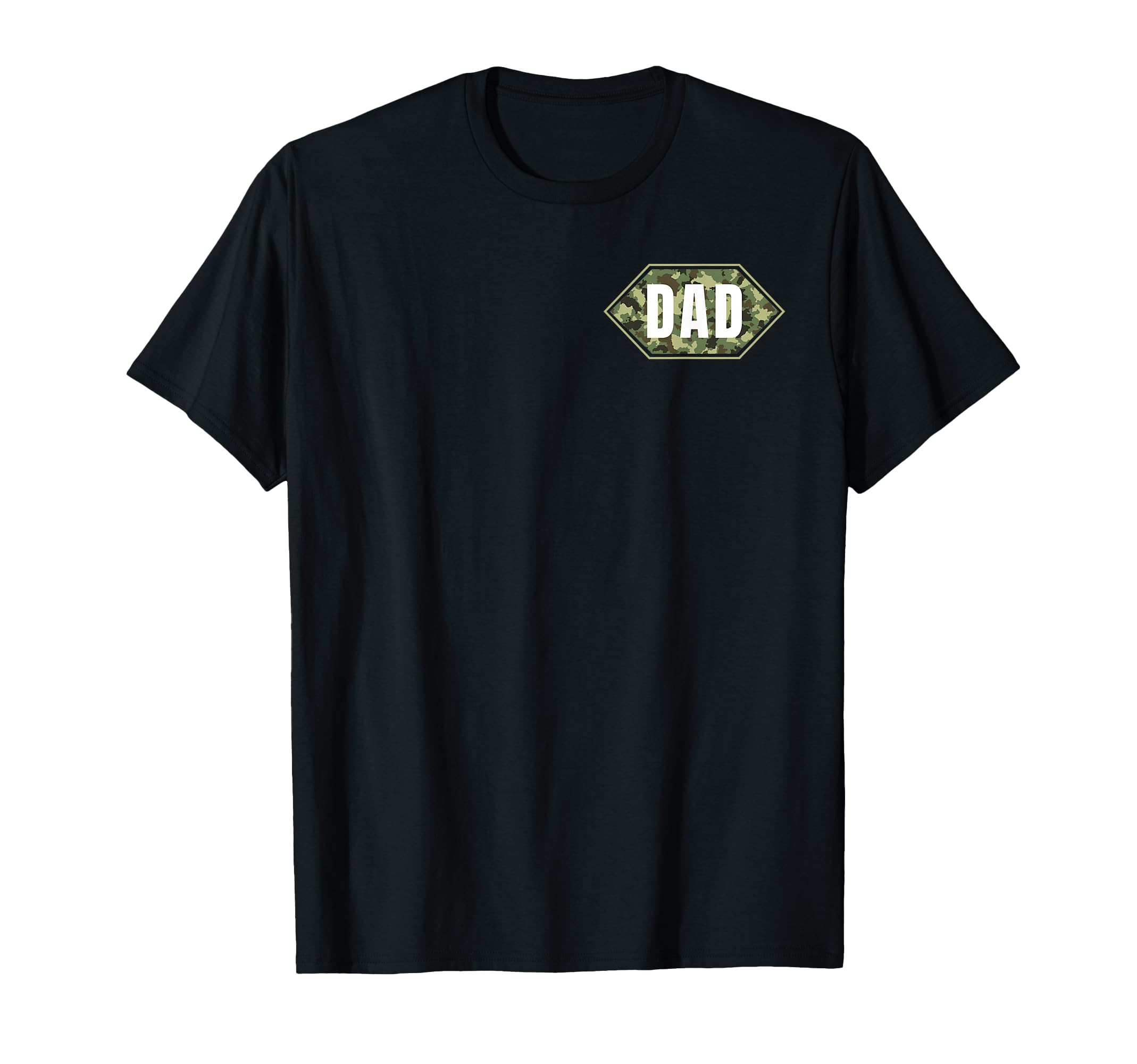 Tactical Camo Dad Military Inspired T-Shirt - Minimalist Print for Adults - T-Shirt, Sweatshirt, Hoodie