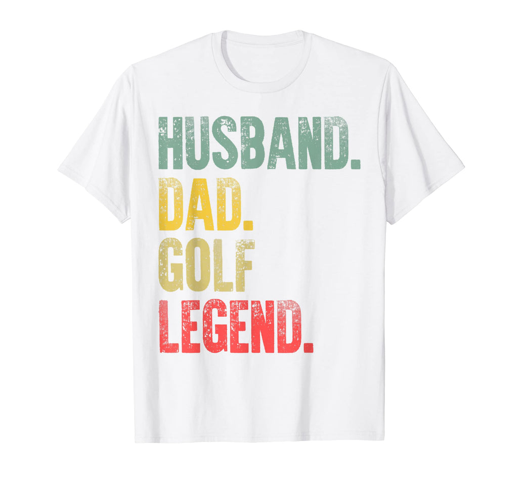 Mens Funny Husband Dad Golf Legend T-Shirt - Minimalist Print Unisex - T-Shirt, Sweatshirt, Hoodie
