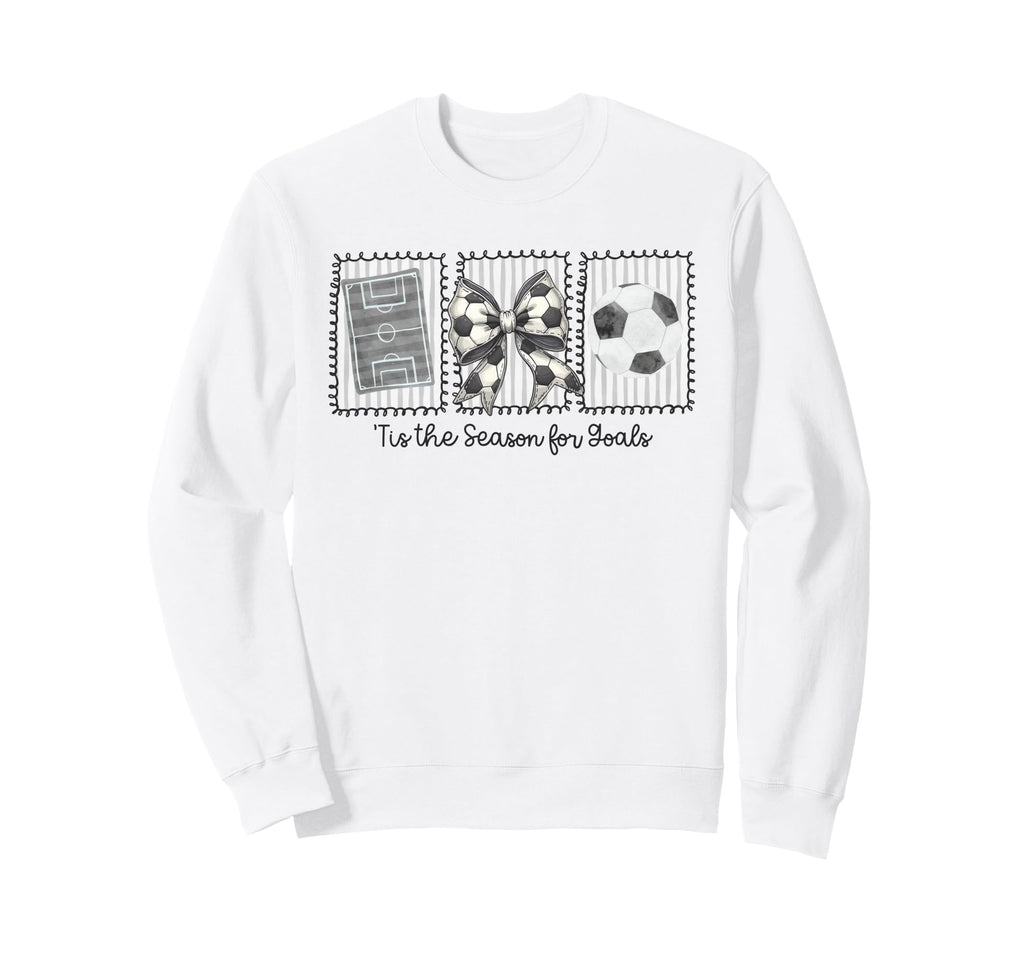 Funny Preppy Tis Season Soccer Sweatshirt - Fun Novelty Design Unisex - T-Shirt, Sweatshirt, Hoodie