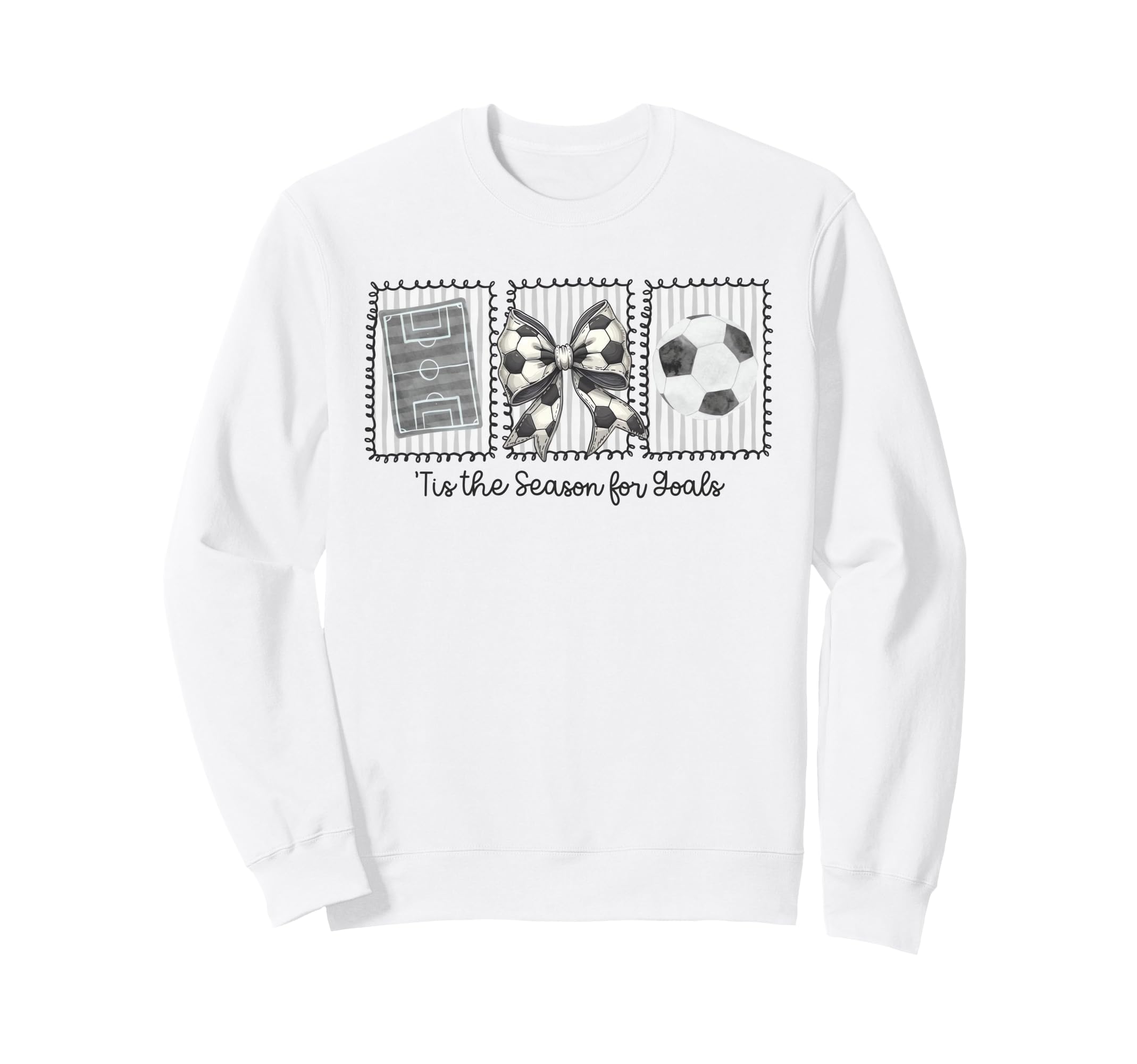 Funny Preppy Tis Season Soccer Sweatshirt - Fun Novelty Design Unisex - T-Shirt, Sweatshirt, Hoodie
