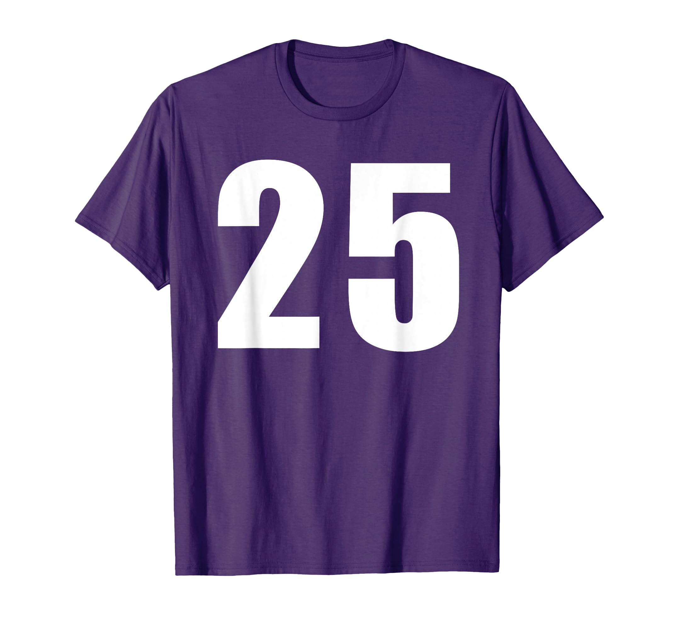 Jersey Number 25 Baseball T-Shirt - Casual Everyday Wear for Adults - T-Shirt, Sweatshirt, Hoodie