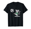 Ringtail Lemur Playing Soccer T-Shirt - Graphic Print Unisex - T-Shirt, Sweatshirt, Hoodie