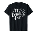 Number 17S Biggest Fan Basketball T-Shirt - Trendy Graphic for Adults - T-Shirt, Sweatshirt, Hoodie