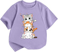 Cute Cat for Girls Kids Trendy Anime Graphic Kawaii - Adult & Kids T-Shirts, Sweatshirts & Hoodies apparel design preview 1