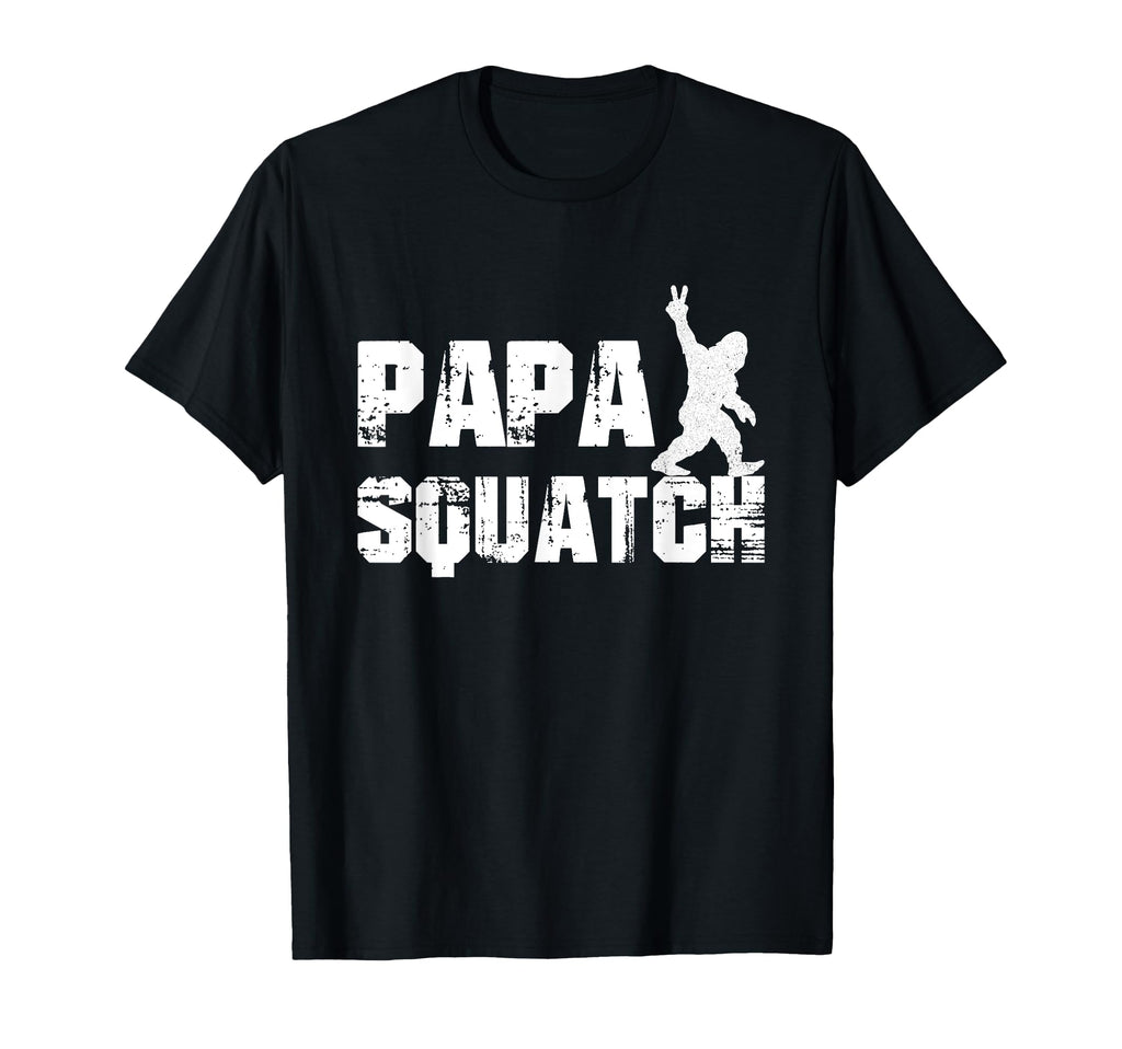 Papa Squatch Dad Sasquatch Bigfoot Fathers T-Shirt - Trendy Graphic Unisex - T-Shirt, Sweatshirt, Hoodie