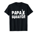Papa Squatch Dad Sasquatch Bigfoot Fathers T-Shirt - Trendy Graphic Unisex - T-Shirt, Sweatshirt, Hoodie