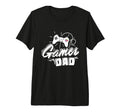 Console Controller Gamer Dad Tri Blend T-Shirt - Unique Graphic Men Women - T-Shirt, Sweatshirt, Hoodie