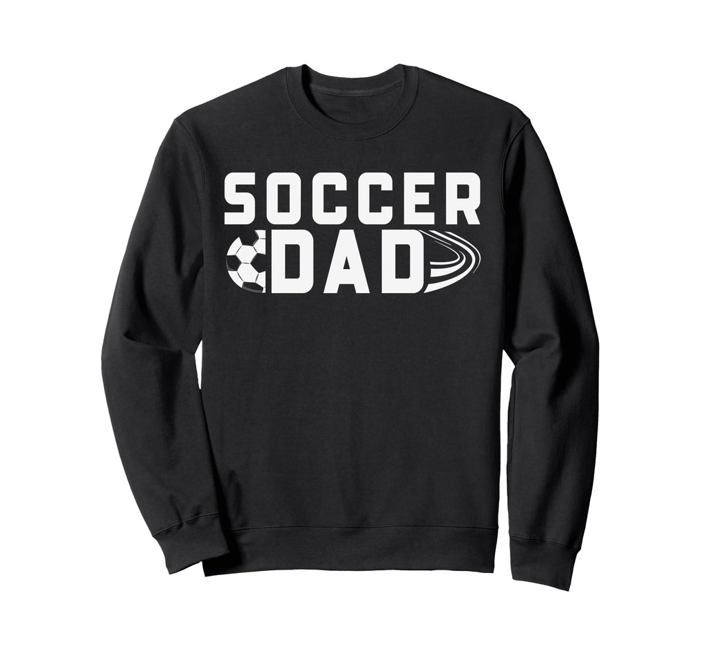 Father Son Daughter Soccer Dad Player Sweatshirt - Unique Graphic Unisex - T-Shirt, Sweatshirt, Hoodie