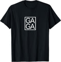 GAGA Novelty Graphic Design Minimalist Typography - Adult & Kids T-Shirts, Sweatshirts & Hoodies apparel design preview 1