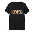 Papa Biker Myth Legend Bicycle Biking T-Shirt - Unique Graphic Unisex - T-Shirt, Sweatshirt, Hoodie