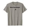 Web Developer Spider Web Dumb Funny Dad T-Shirt - Unique Graphic Unisex - T-Shirt, Sweatshirt, Hoodie