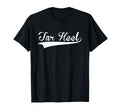 Tar Heel Baseball Font T-Shirt - Graphic Print Men Women - T-Shirt, Sweatshirt, Hoodie