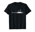 Harmonica Heartbeat Musician Blues T-Shirt - Aesthetic Graphic for Adults - T-Shirt, Sweatshirt, Hoodie