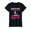 Soccer Watch Out I Kick Balls Sport Soccer T-Shirt - Graphic Print Unisex - T-Shirt, Sweatshirt, Hoodie