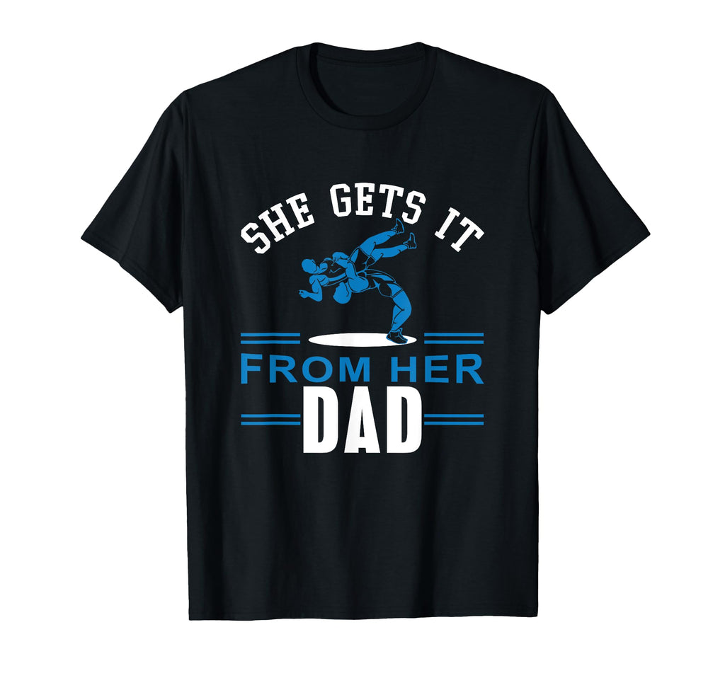 Funny Wrestlers Wrestling Dad T-Shirt - Aesthetic Graphic Men Women - T-Shirt, Sweatshirt, Hoodie