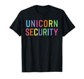 Unicorn Security Mom Daughter Dad T-Shirt - Fun Novelty Design Men Women - T-Shirt, Sweatshirt, Hoodie