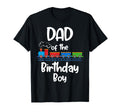 Dad Birthday Train Toys Theme T-Shirt - Casual Everyday Wear for Adults - T-Shirt, Sweatshirt, Hoodie