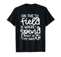 Field Where I Spend Most My Days T-Shirt - Minimalist Print for Adults - T-Shirt, Sweatshirt, Hoodie