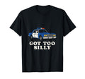 Silly Goose Police Got Too Silly T-Shirt - Casual Everyday Wear Men Women - T-Shirt, Sweatshirt, Hoodie