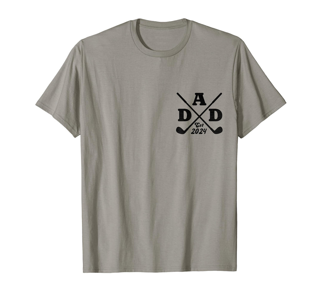 Dad Est 2024 Golf Fathers Day Golfing T-Shirt - Streetwear Style Men Women - T-Shirt, Sweatshirt, Hoodie