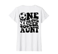 Proud Soccer Aunt Soccer Ball T-Shirt - Casual Everyday Wear for Adults - T-Shirt, Sweatshirt, Hoodie