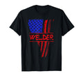 Welder American Flag Welding Gift T-Shirt - Minimalist Print Men Women - T-Shirt, Sweatshirt, Hoodie