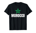 Morocco Soccer Fan Jersey Moroccan T-Shirt - Custom Art Print for Adults - T-Shirt, Sweatshirt, Hoodie