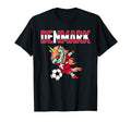 Dabbing Green Unicorn Denmark T-Shirt - Aesthetic Graphic for Adults - T-Shirt, Sweatshirt, Hoodie