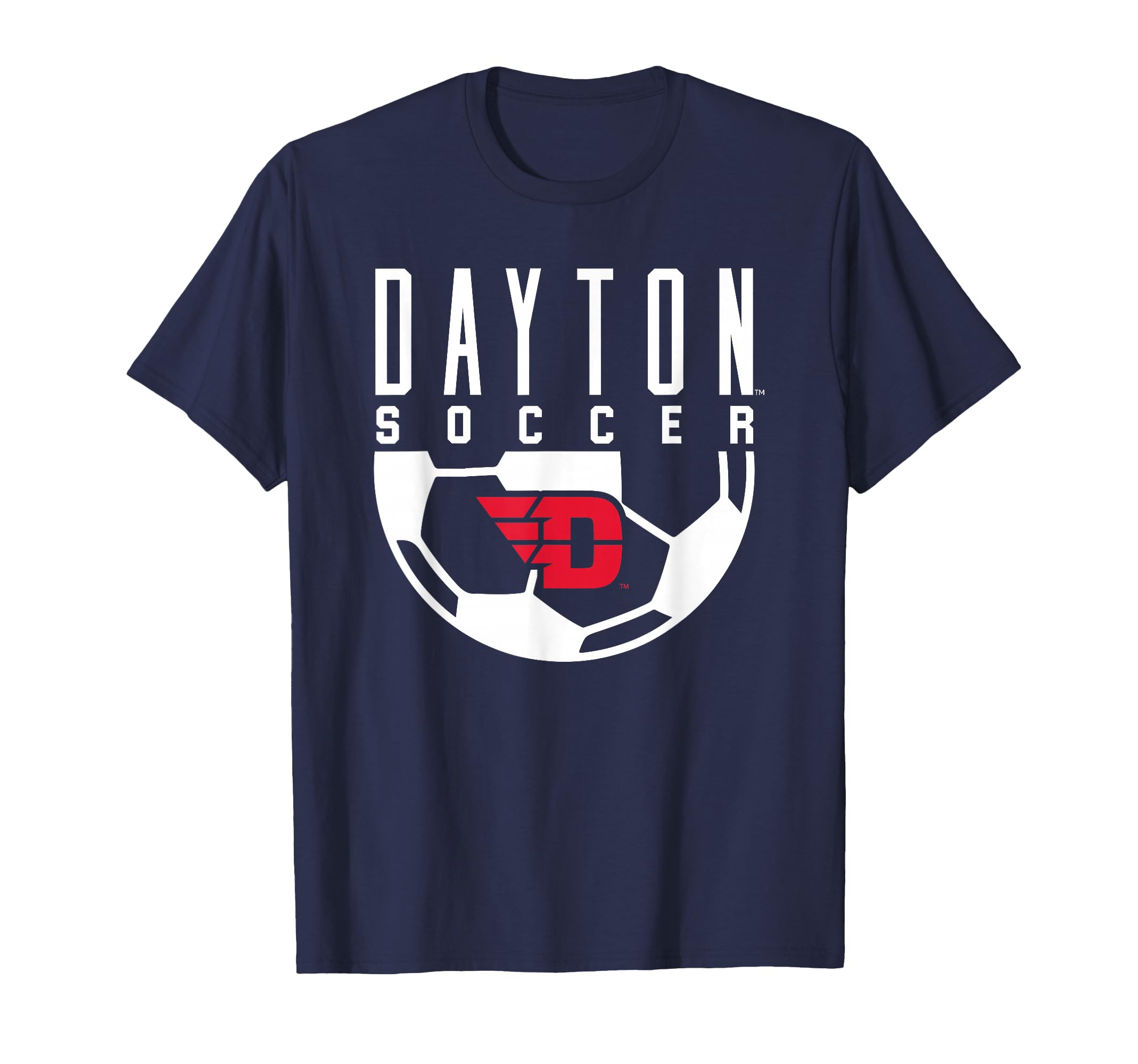 University Dayton Flyers Soccer Arch T-Shirt - Minimalist Print Unisex - T-Shirt, Sweatshirt, Hoodie