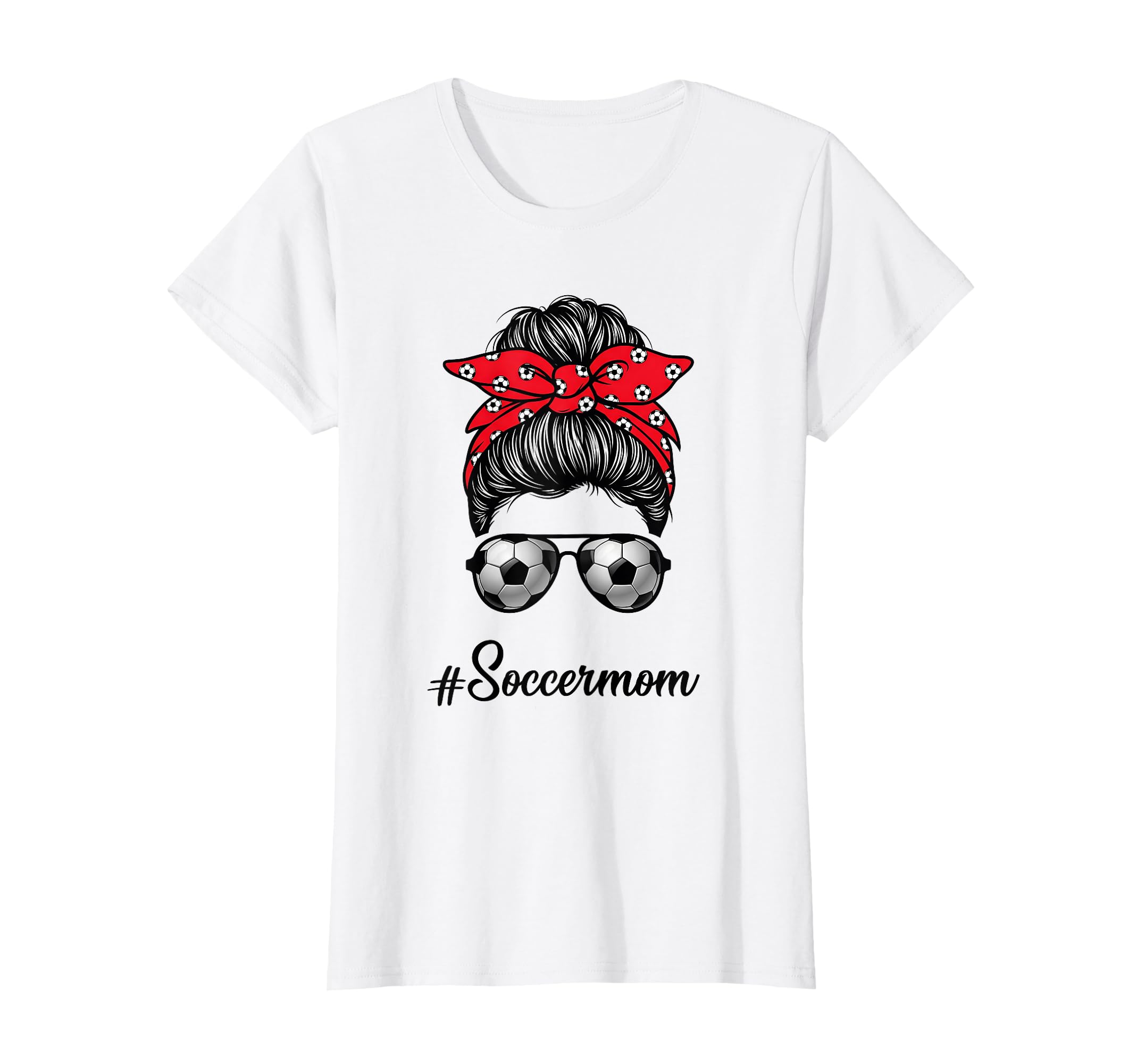 Soccermom Soccer Mama Soccer Momlife T-Shirt - Novelty Apparel Unisex - T-Shirt, Sweatshirt, Hoodie
