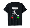 Soccer Gift Shoes Cleats Kick Fu Ball T-Shirt - Minimalist Print Men Women - T-Shirt, Sweatshirt, Hoodie