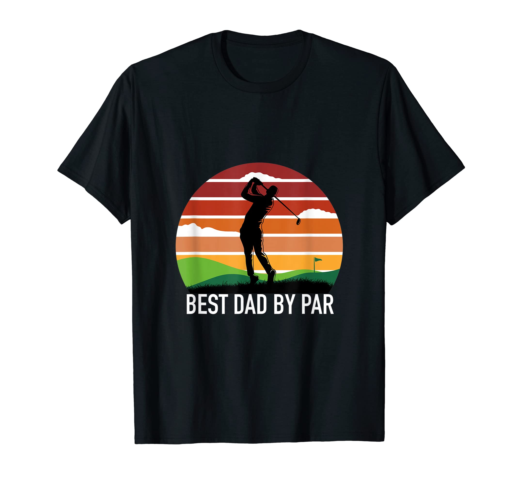 Best Dad Par Golf T-Shirt - Minimalist Print for Adults - T-Shirt, Sweatshirt, Hoodie
