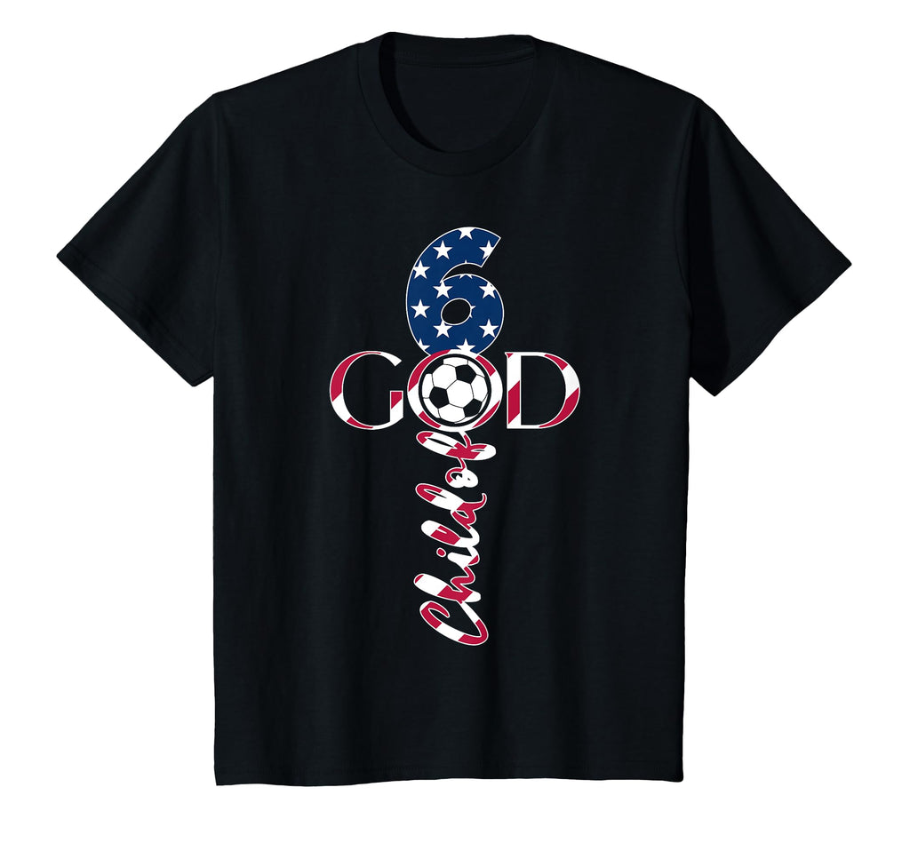 Jesus 6 Years Child God Soccer 6Th T-Shirt - Minimalist Print Unisex - T-Shirt, Sweatshirt, Hoodie