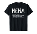 Mema Shirts Mothers Day Grandma Mema T-Shirt - Custom Art Print Unisex - T-Shirt, Sweatshirt, Hoodie