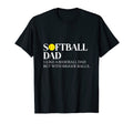 Softball Dad Like Baseball Dad T-Shirt - Casual Everyday Wear for Adults - T-Shirt, Sweatshirt, Hoodie