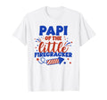 Papi Little Firecracker Fourth July T-Shirt - Streetwear Style Men Women - T-Shirt, Sweatshirt, Hoodie