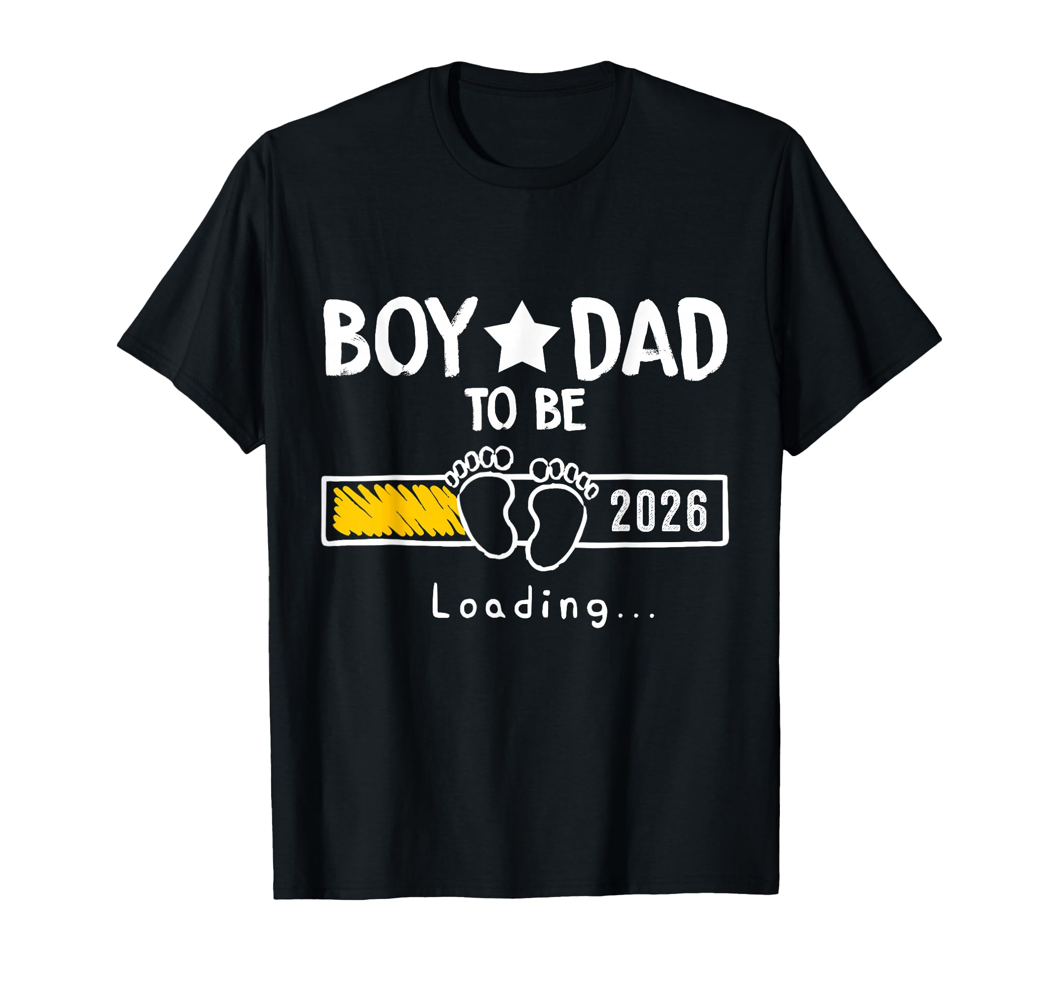Dad Est 2026 Newborn Daddy Father T-Shirt - Casual Everyday Wear Unisex - T-Shirt, Sweatshirt, Hoodie
