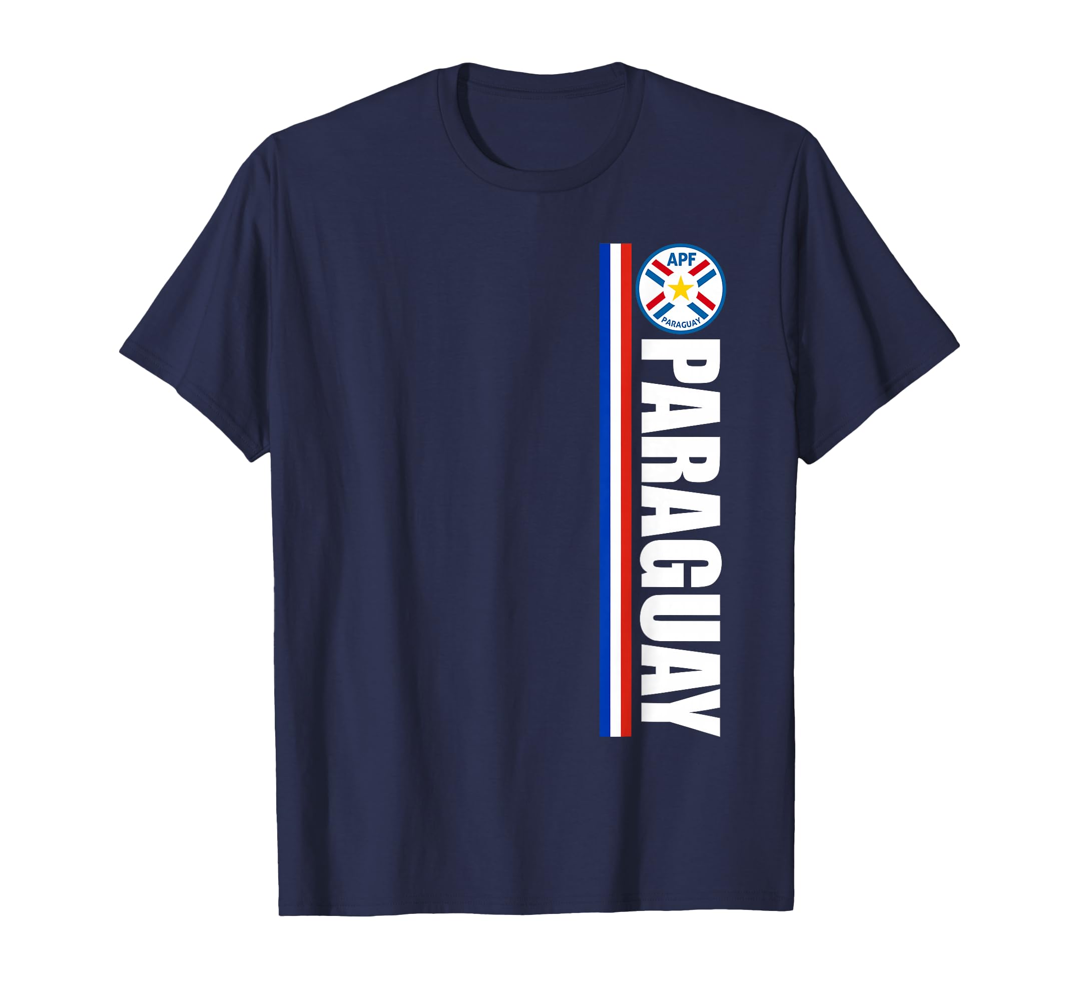 Paraguayan Football Camiseta Bandera T-Shirt - Unique Graphic for Adults - T-Shirt, Sweatshirt, Hoodie