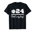 24 Baseball Mom Baseball Dad Baseball T-Shirt - Streetwear Style Unisex - T-Shirt, Sweatshirt, Hoodie