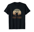 Fast Food Hunter Deer Hunting T-Shirt - Fun Novelty Design Unisex - T-Shirt, Sweatshirt, Hoodie