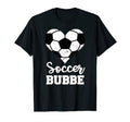 Soccer Bubbe Funny Soccer Heart T-Shirt - Aesthetic Graphic for Adults - T-Shirt, Sweatshirt, Hoodie