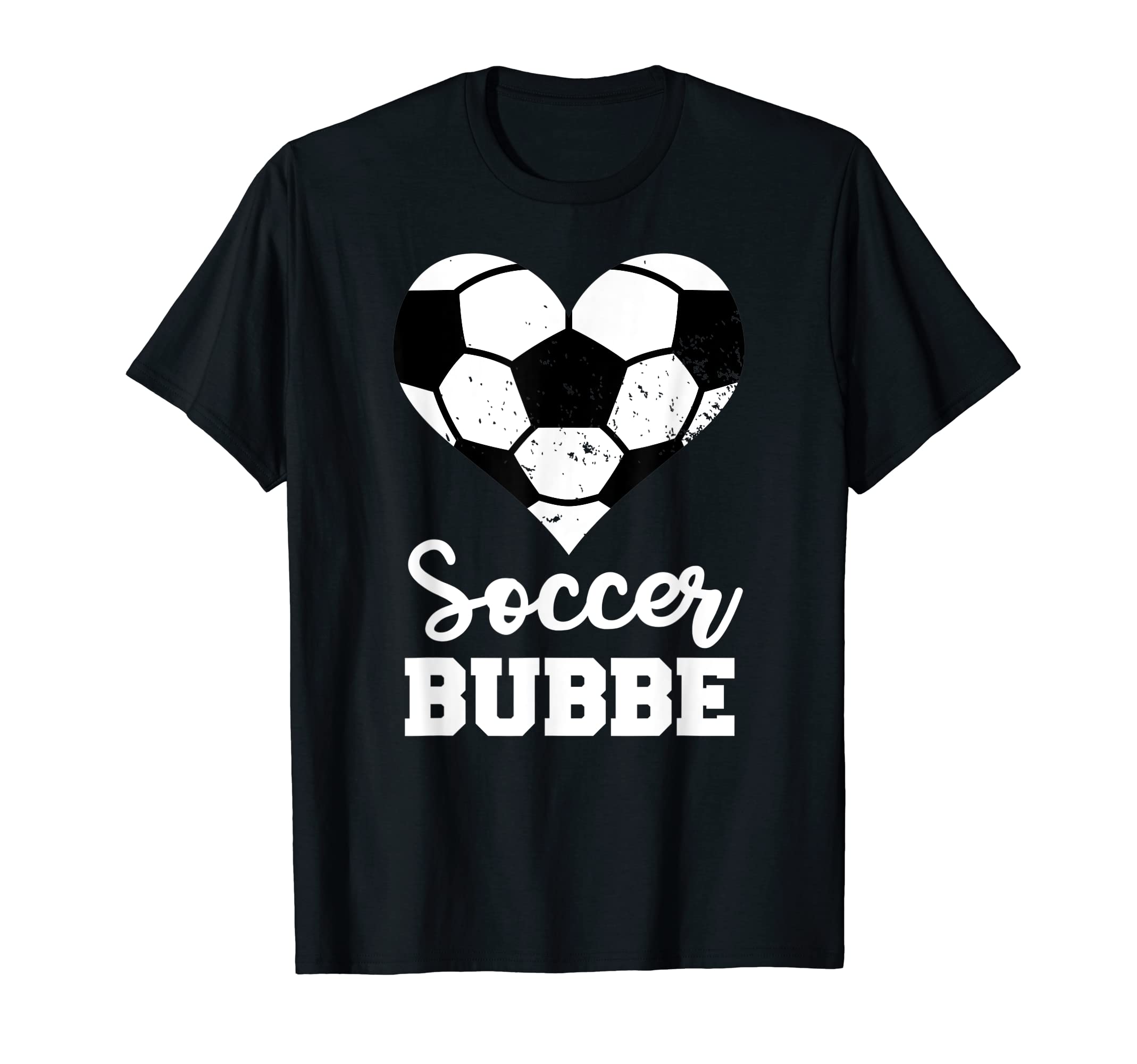 Soccer Bubbe Funny Soccer Heart T-Shirt - Aesthetic Graphic for Adults - T-Shirt, Sweatshirt, Hoodie