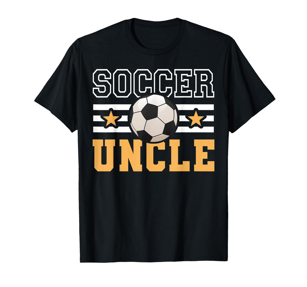 Proud Soccer Uncle Player Niece And Nephew T-Shirt - Trendy Graphic Unisex - T-Shirt, Sweatshirt, Hoodie