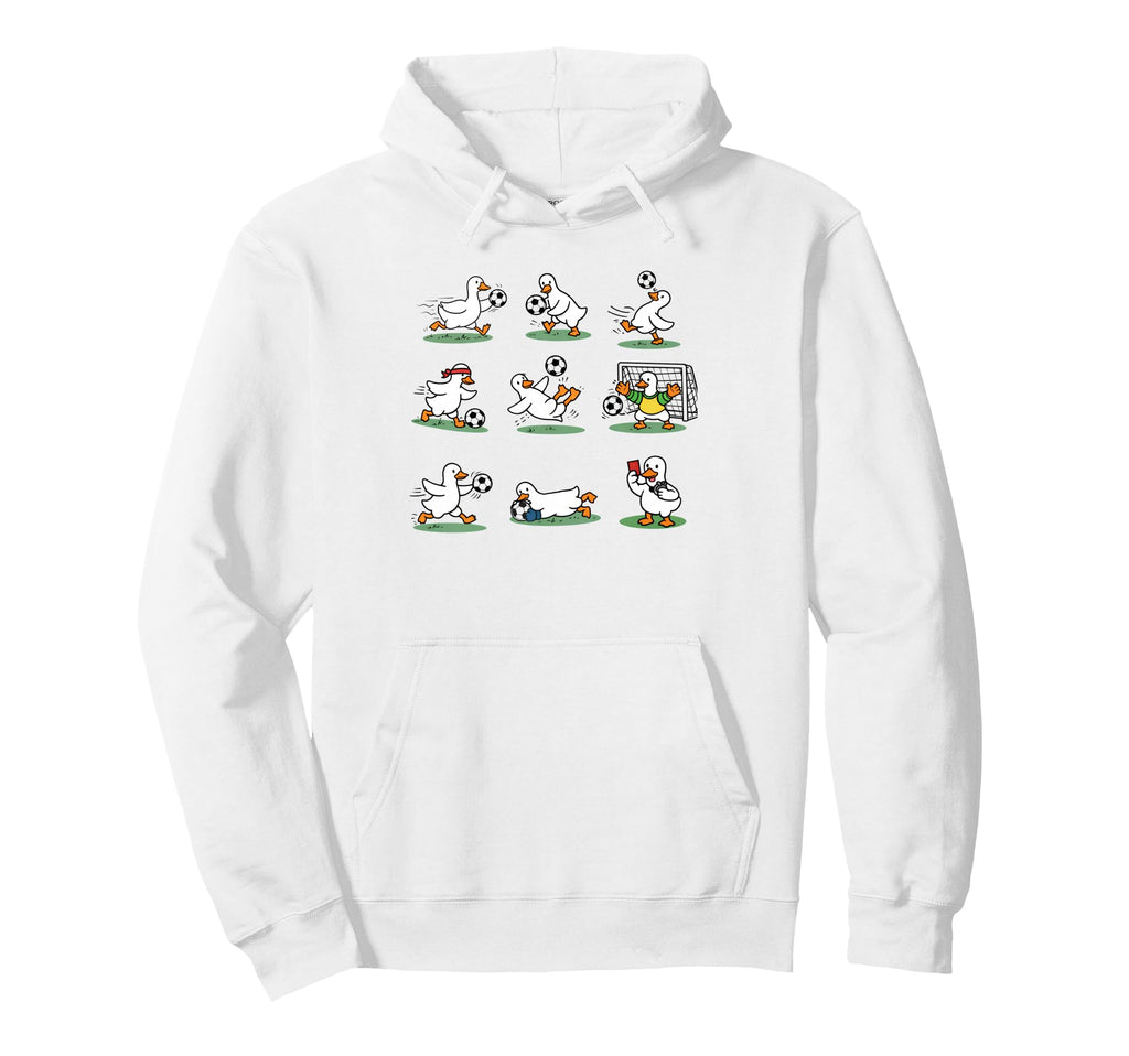 Soccer Player Game Day Vibes Silly Hoodie - Novelty Apparel for Adults - T-Shirt, Sweatshirt, Hoodie