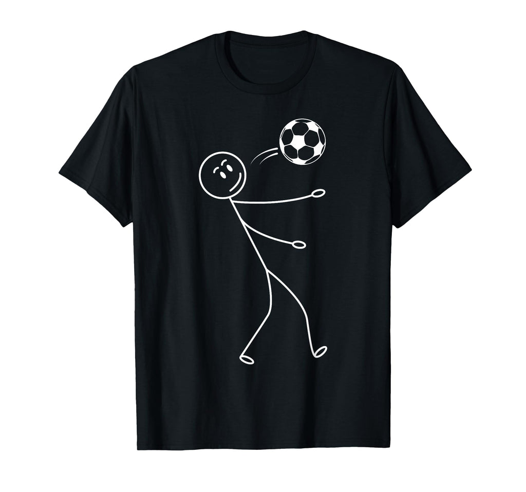 Funny Soccer Stick Figure Soccer Player T-Shirt - Trendy Graphic Men Women - T-Shirt, Sweatshirt, Hoodie